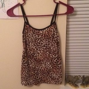 Cheetah print cami